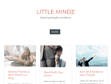 Tablet Screenshot of little-mindz.com